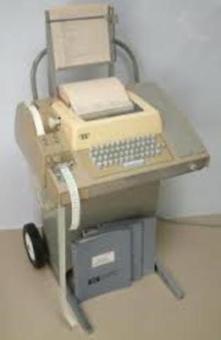 Teletype introduced its ASR-33 Teletype