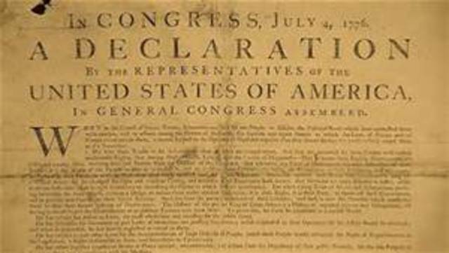 The Decloration of Independence