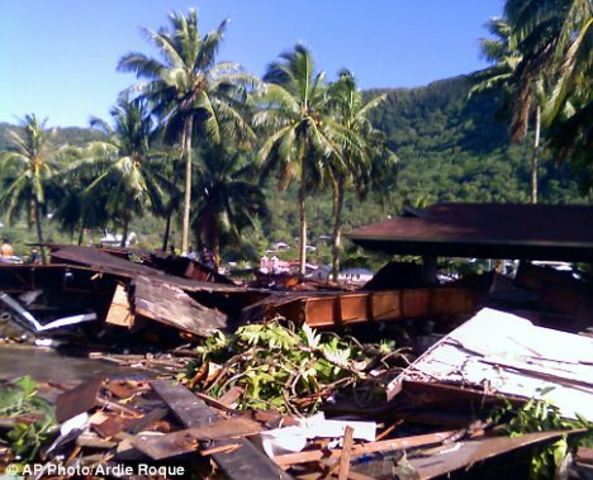 Samoa Earthquake (Samoan Islands)