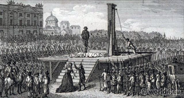 Louis is Executed by the Guillotine