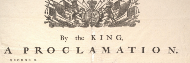 Proclimation of 1763