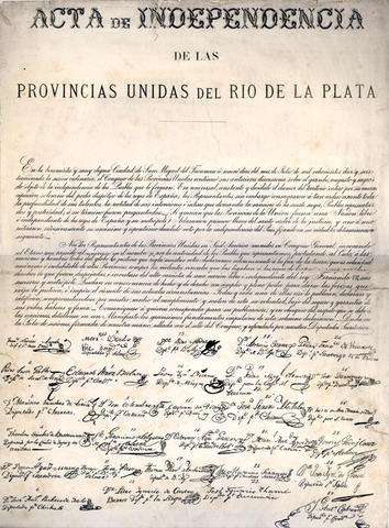 Declaración de la Independencia