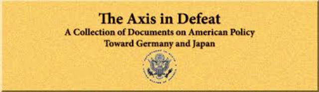 Defeat of Germany and Japan