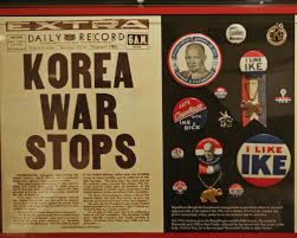 Korean War Ends