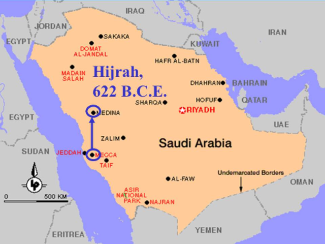 Muhammad's Journey To Medina