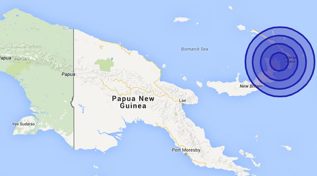 Papua New Guinea Quake