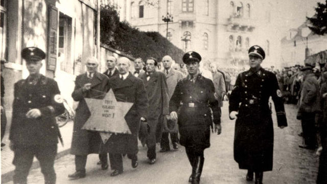 Pogrom de la "noche de cristal".