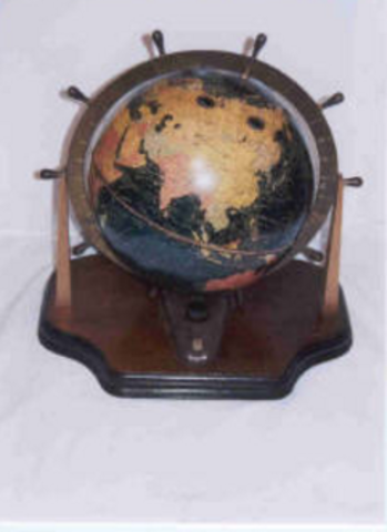 Mounted in a Globe