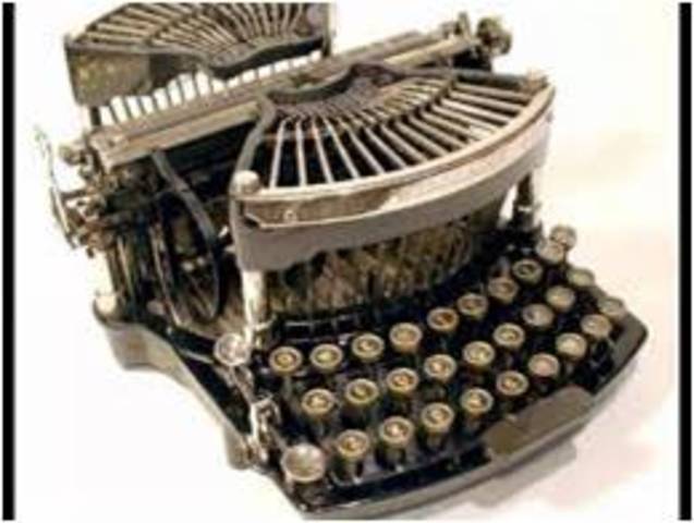 Maquinas de escribir