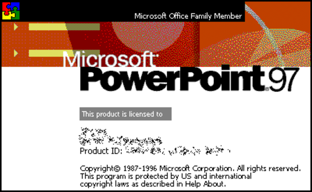 PowerPoint 8.0 o 97