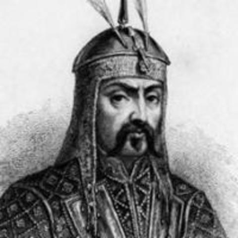 Temüjin is recognized as the sole authority in Mongolia and is given the title of Chinggis Khan or Genghis Khan.