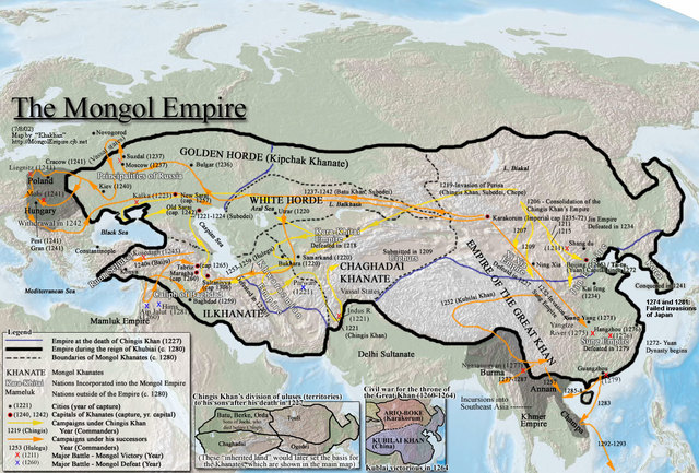 End of Mongol Empire