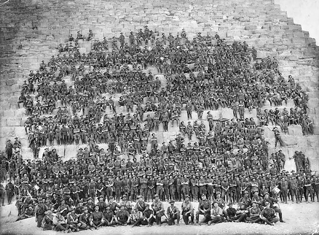 Australian troops in Egypt