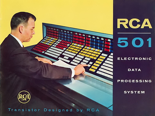 RCA introduces its Model 501 transistorized computer