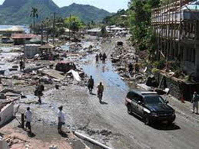 Samoa Earthquake
