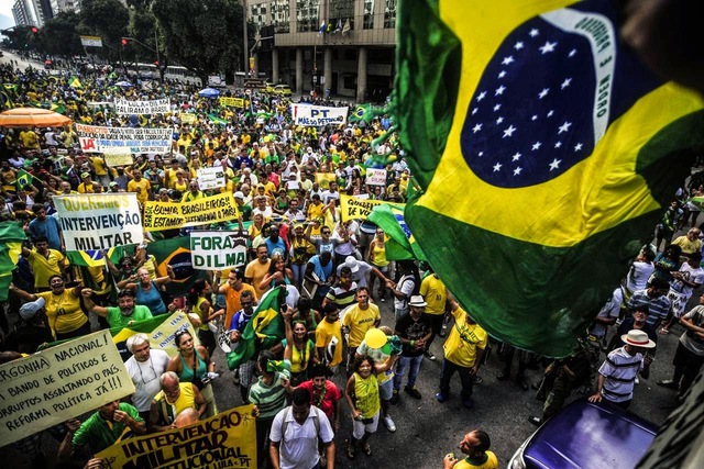 Citizens protest scandal