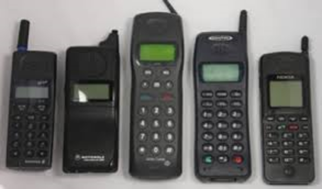 phones from the early 2000s