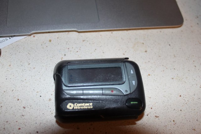 Pagers became popular