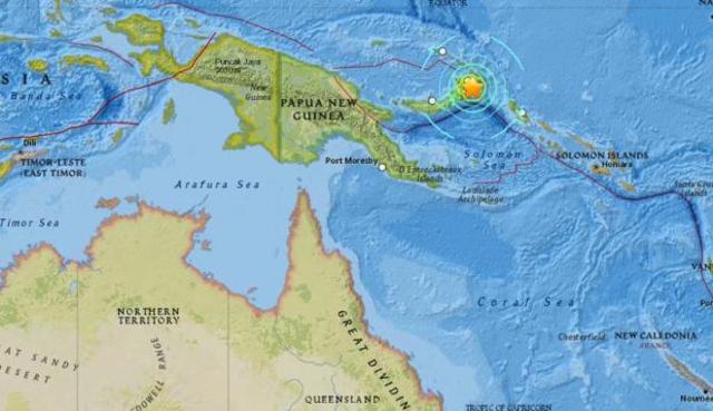 Papua New Guinea Quake (Papua New Guinea)
