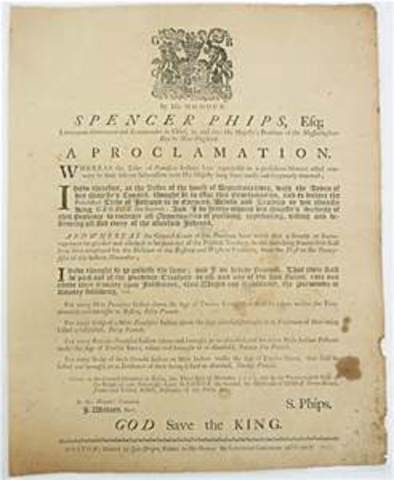 Proclamation of 1773