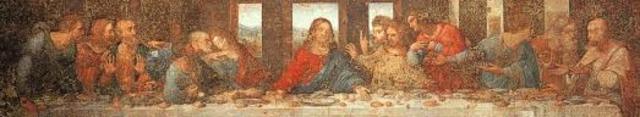 Leonardo da vinci painted the last supper