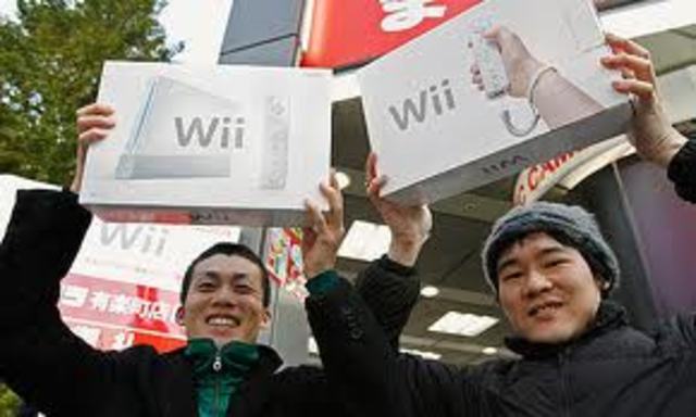 The huge launch of the wii