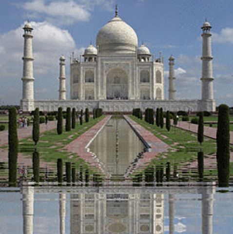 Taj Mahal was built