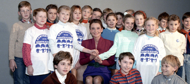 Audrey Hepburn became an ambassador