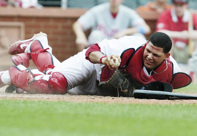 Yadier Molina got his first