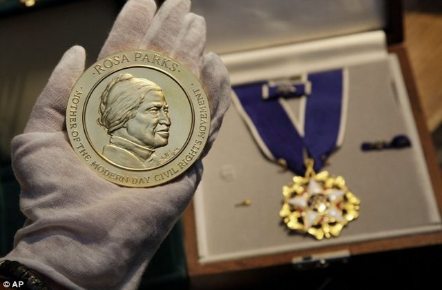Rosa was awarded the Congressional Gold Medal.