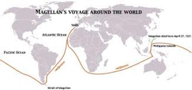 Ferinand Magellan crew was the first to circumavigate the globe