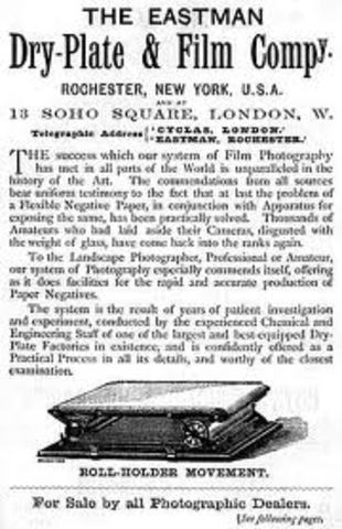 George Eastman opens a buisness