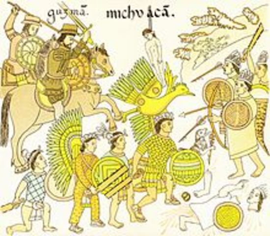 The Fall of Tenochtitlán.