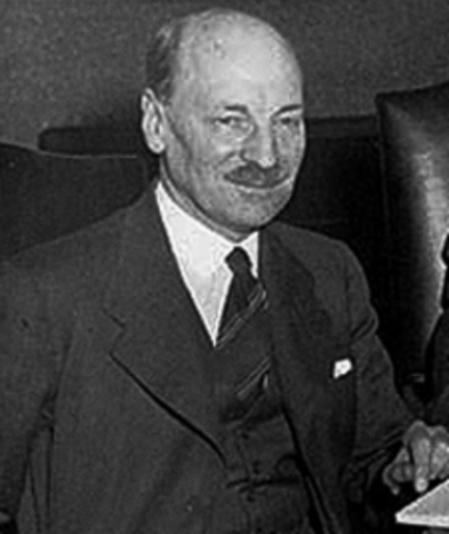 Arrivée d'Attlee (travailliste) au pouvoir en GB