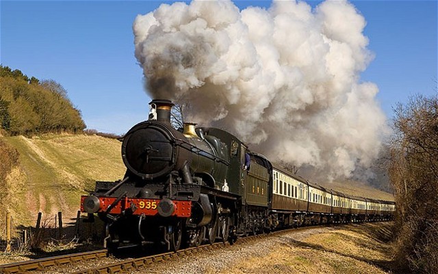 Steam Train invented in America