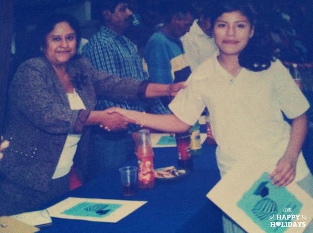 2do.año de Telsecundaria ¡Gracias Maestra!