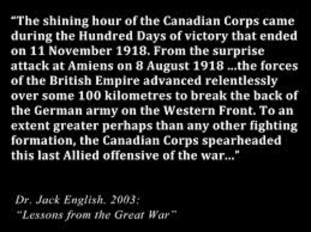 The Second Battle of Marne (100 Days Offensive)