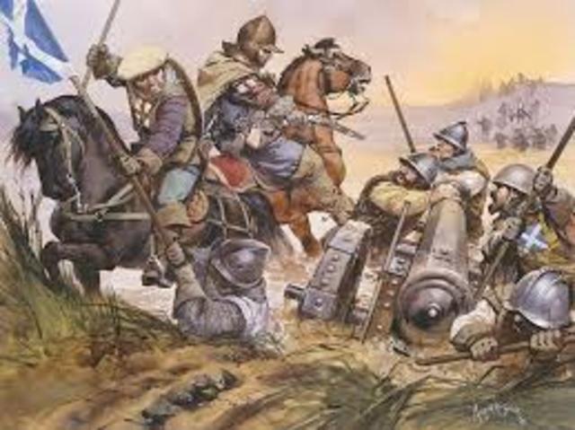 Henry VIII broke from Church in Rome and divorced wife.