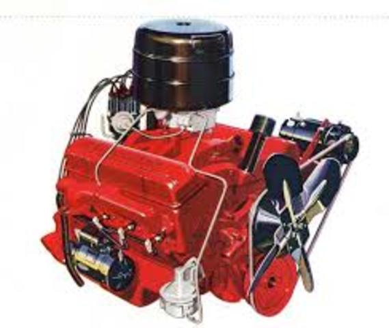 Post war era high compression v8 engines and modern bodies