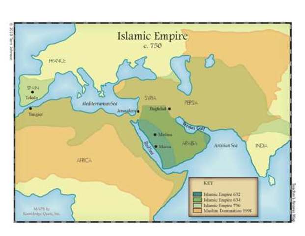 Peak of Islamic expansion