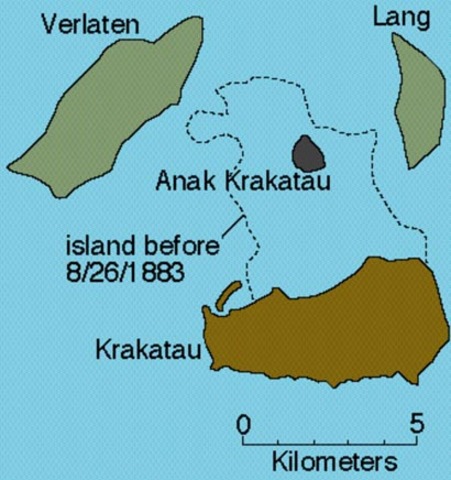Krakatoa Eruption (Java/sumatra)