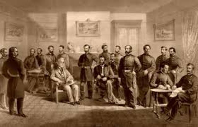 Robert E. Lee surenders