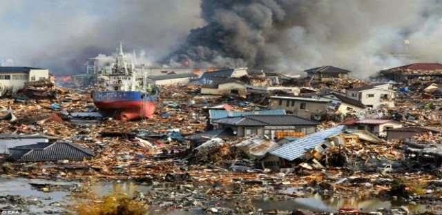 Tsunami timeline after earthquake