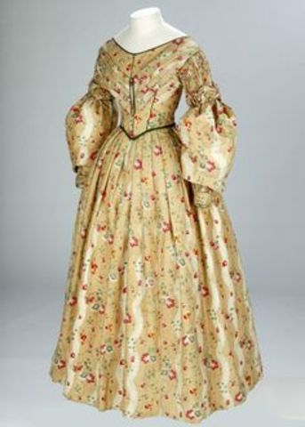 fashion from the 1830s to the 1840s