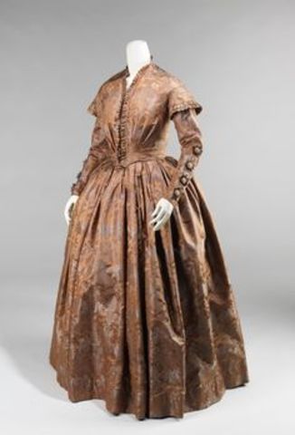 fashion from the 1840s to the 1850s