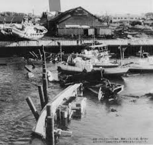 Sea of Japan earthquake, Japan