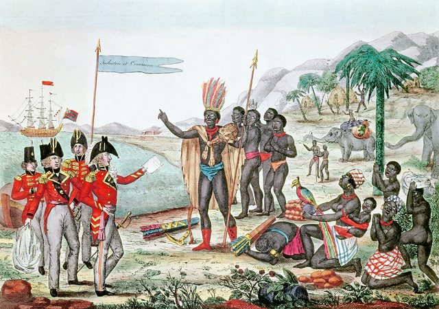 Afrikansk slavehandel bliver forbudt i Danmark i 1803