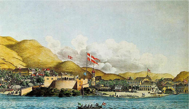 Charlotte Amalie havde 11.161 indbyggere i 1855