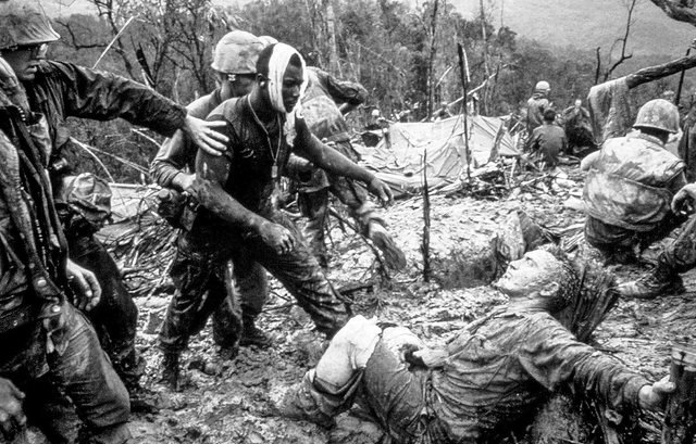 Amerikas engagement i krigen.