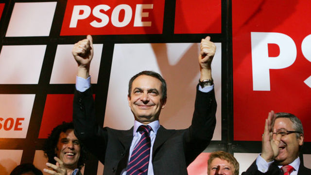 Zapatero Gana las elecciones Generales de 2004